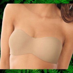 BALi LiLLYETTE Strapless Underwire Wear 4-Ways Bra Beige 38DD NWT